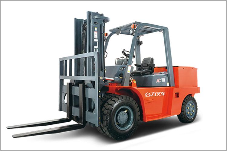 采用寬視野門架，起升門架的側向穩定性大大提高